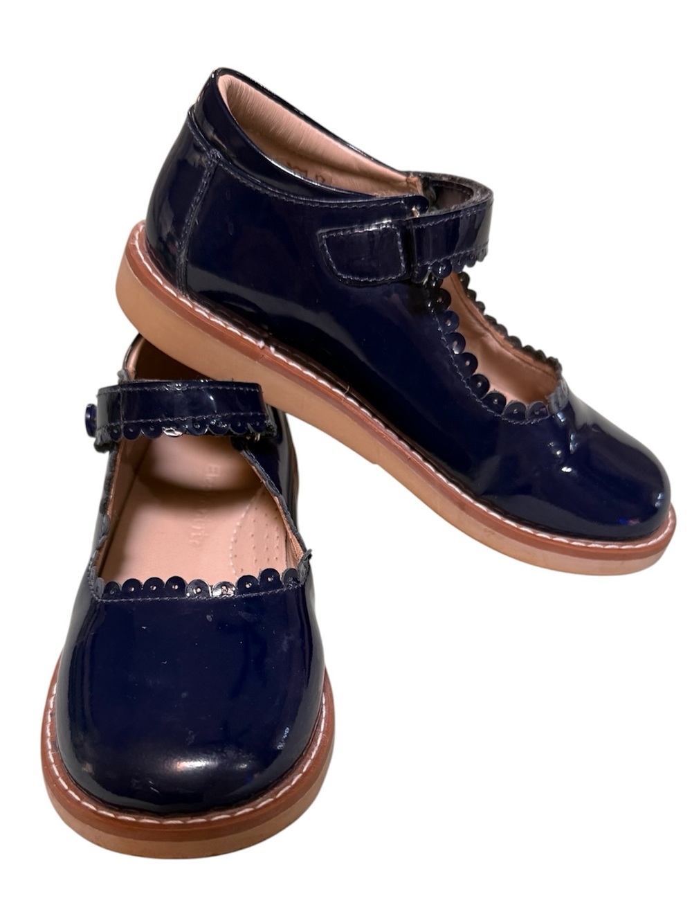 Elephantito Navy Patent Mary Jane in Girl’s US 11.5 EU 28.